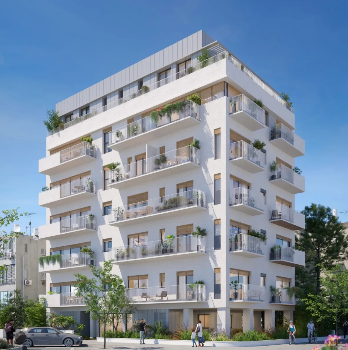 Modern residential property in Israel