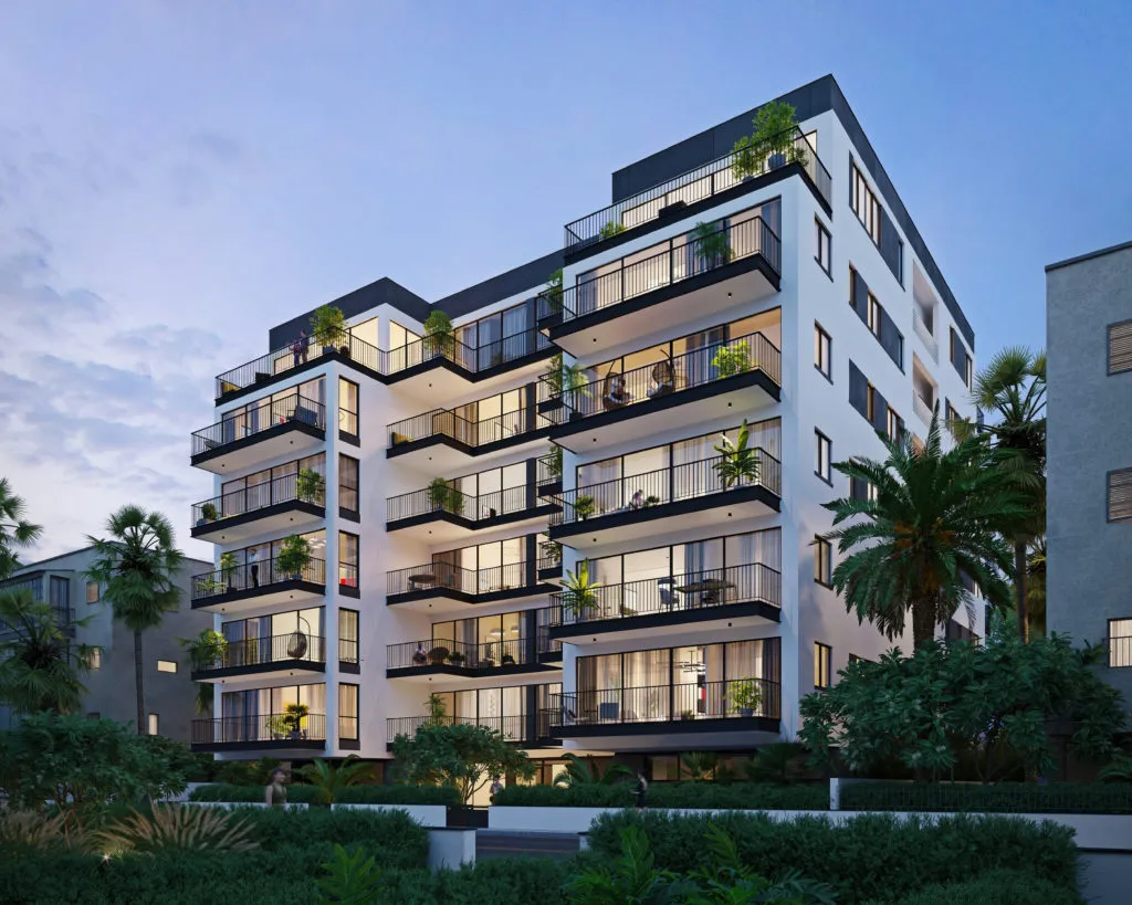 Premium apartment building in Israel